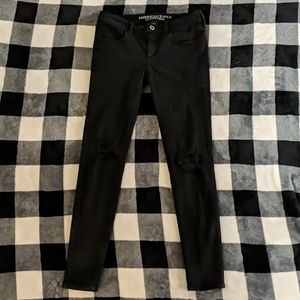 American Eagle Mid-rise super stretch jegging